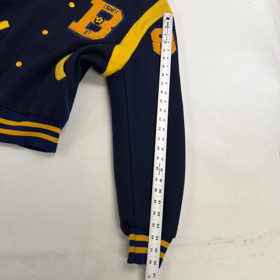 Vintage Barrington Soccer Wool Varsity Letterman Jacket Large