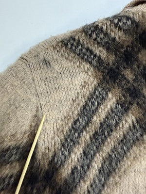 Vintage Banff Wool Cardigan Sweater Size Large 70s 80s