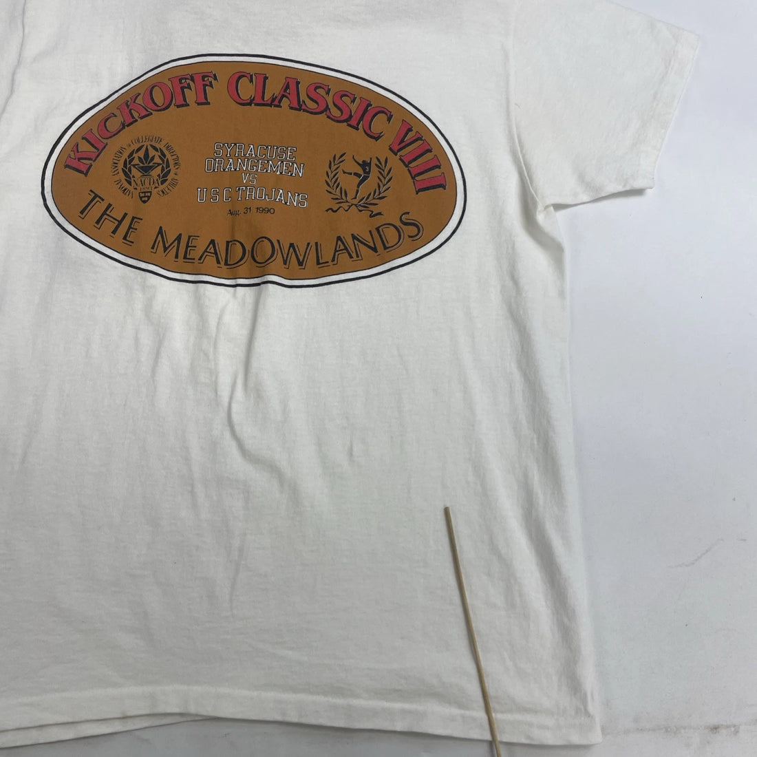 Vintage Kickoff Classic VIII Syracuse USC Meadowlands T-Shirt Size Large NCAA