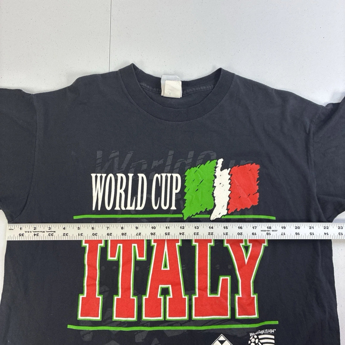 Vintage Italy World Cup 1994 T-Shirt Large FIFA 90s