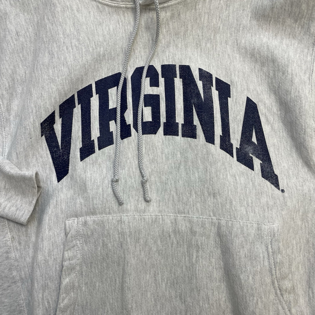 Virginia Champion Reverse Weave Sweatshirt Hoodie Size Medium