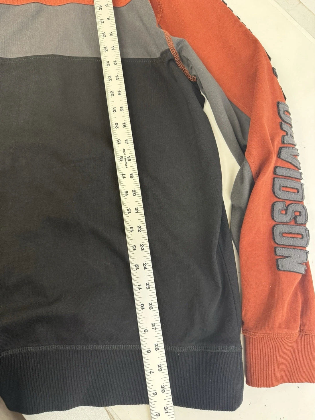 Harley Davidson Motorcycles Full Zip Sweatshirt Hoodie Size Large