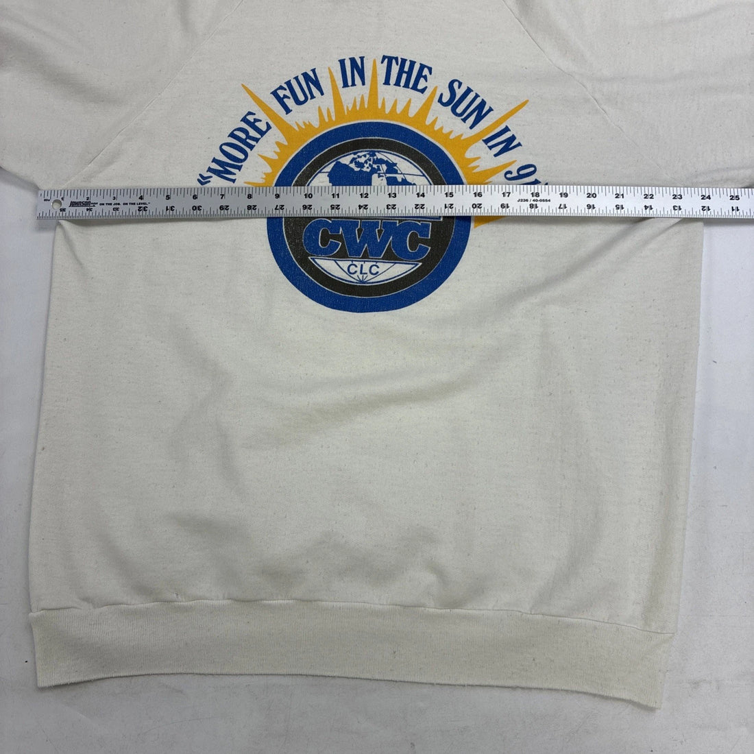 Vintage CWC More Fun In The Sun 1991 Parody Canada Crewneck Sweatshirt XL