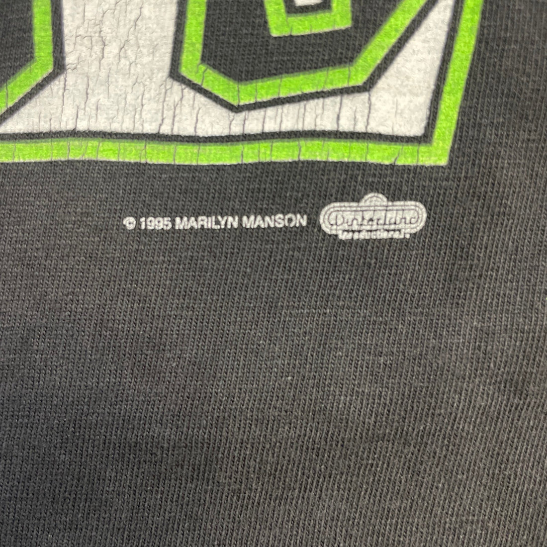 Vintage Marilyn Manson We Hate Love Winterland T-Shirt Size XL 1995 90s