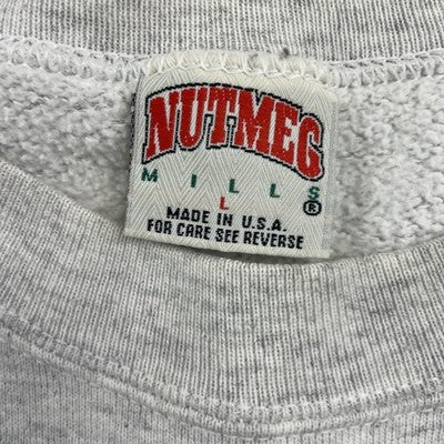 Vintage Alabama Crimson Tide Football Nutmeg Sweatshirt Large 1992 90s NCAA