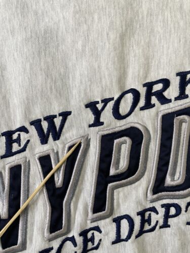 Vintage New York Police Department NYPD Crewneck Sweatshirt Size XL