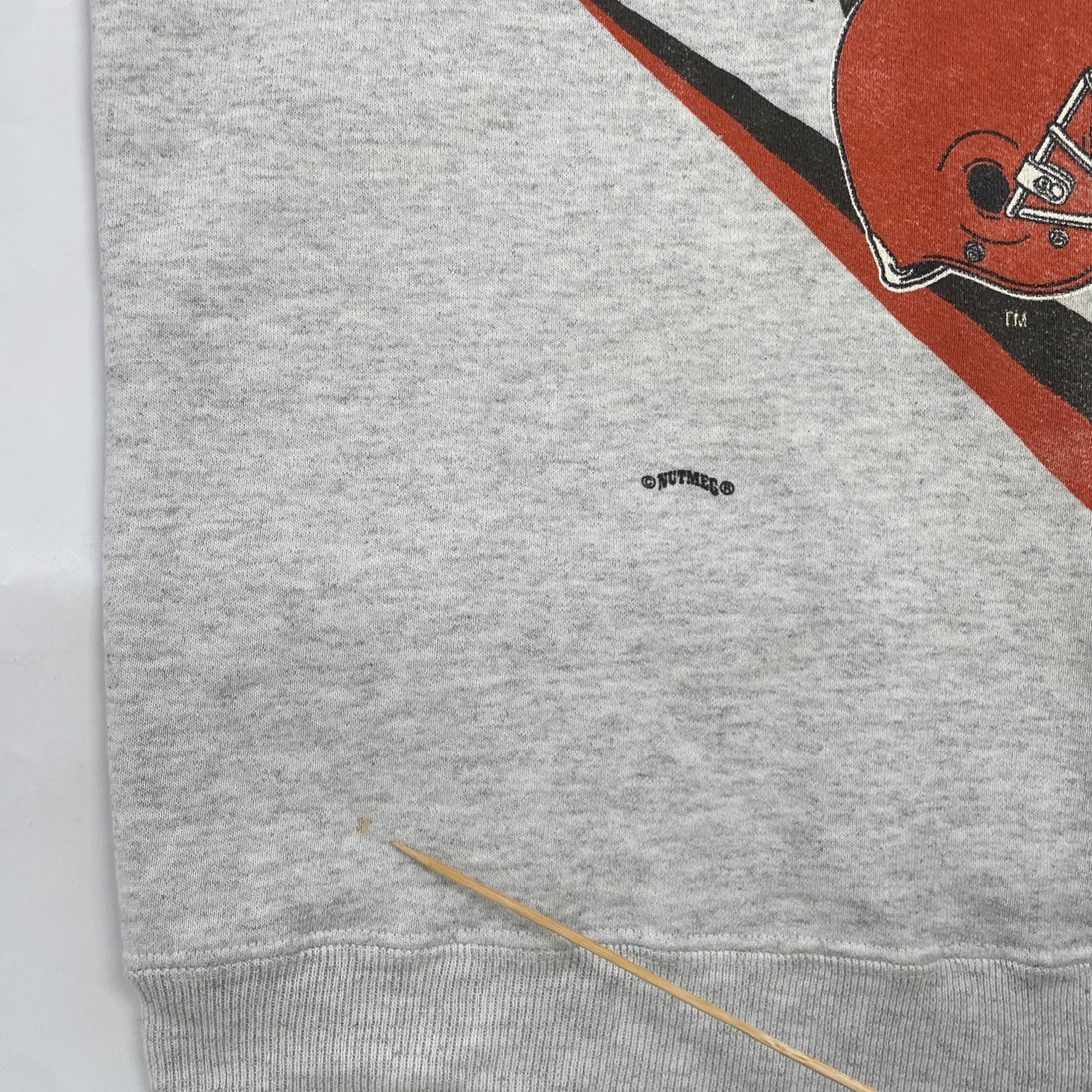 Vintage Cleveland Browns Nutmeg Sweatshirt Crewneck Size XL 90s NFL