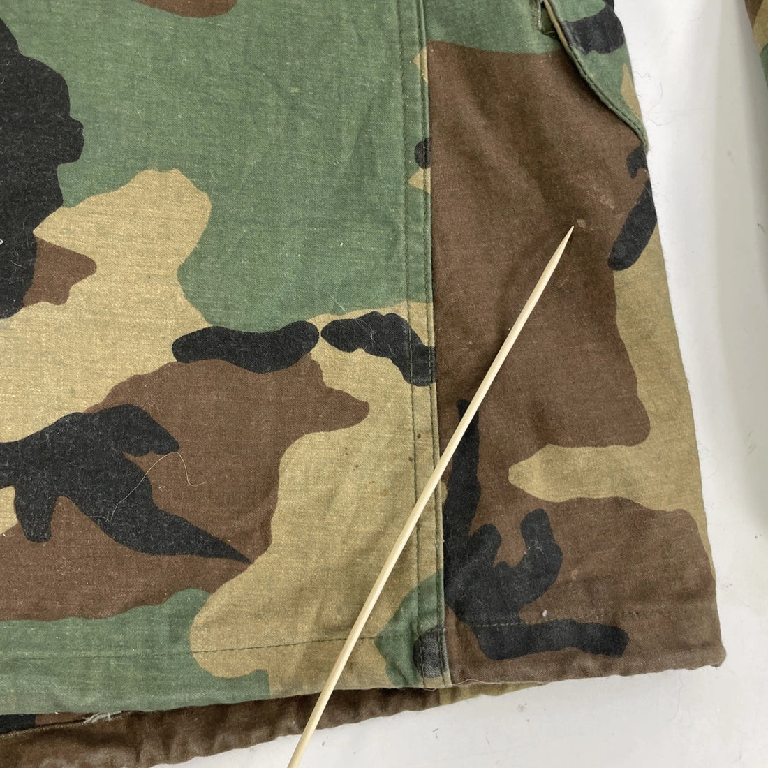Cold Weather Camo Field Coat Jacket Size Small Long Army Military