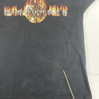 Vintage Disturbed Believe Long Sleeve T-Shirt Large Band Tee 2002
