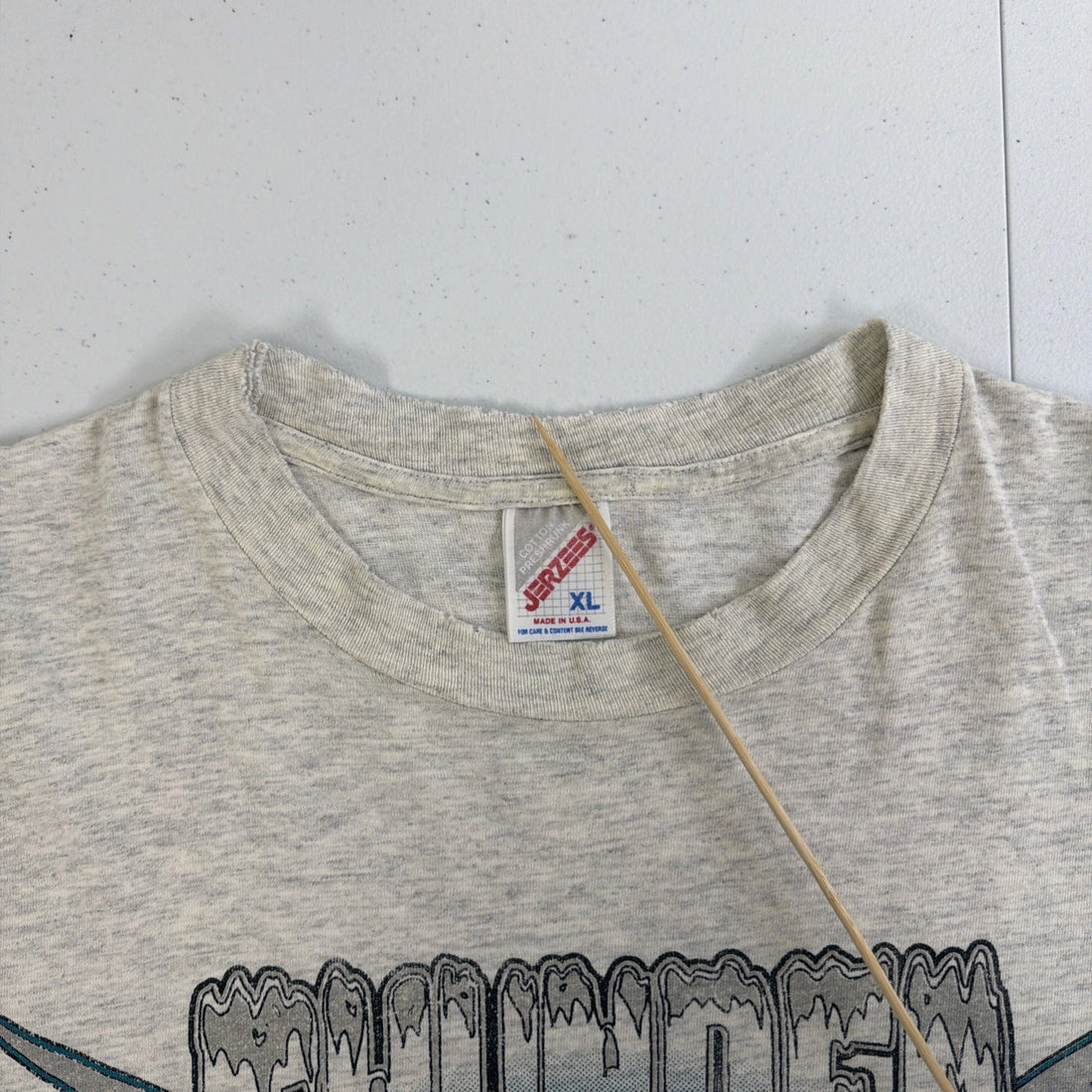 Vintage Las Vegas Thunder Hockey T-Shirt Size XL 90s IHL