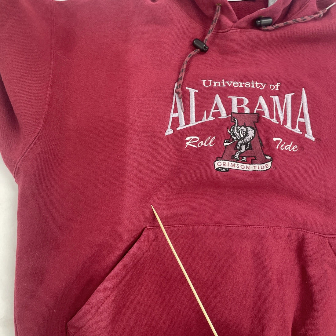 Vintage Alabama Crimson Tide Sweatshirt Hoodie Size Large NCAA