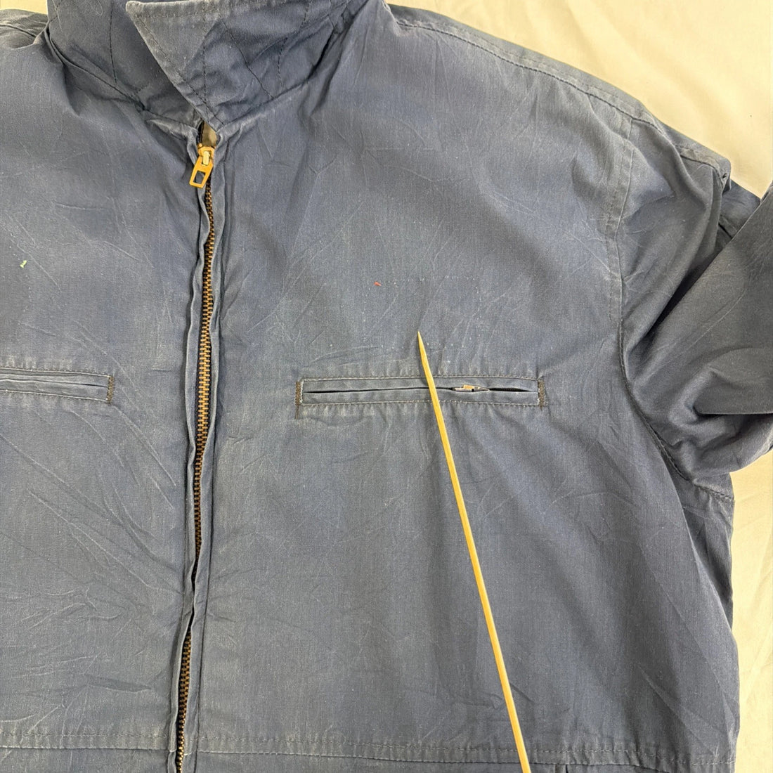Vintage US Navy Utility Jacket Jacket Size 42R Blue USN