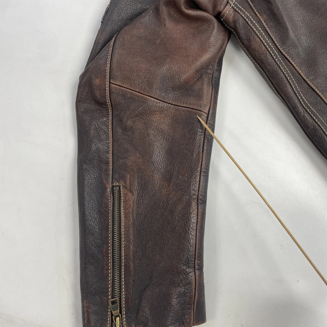 Danier Leather Coat Jacket Size XL Brown