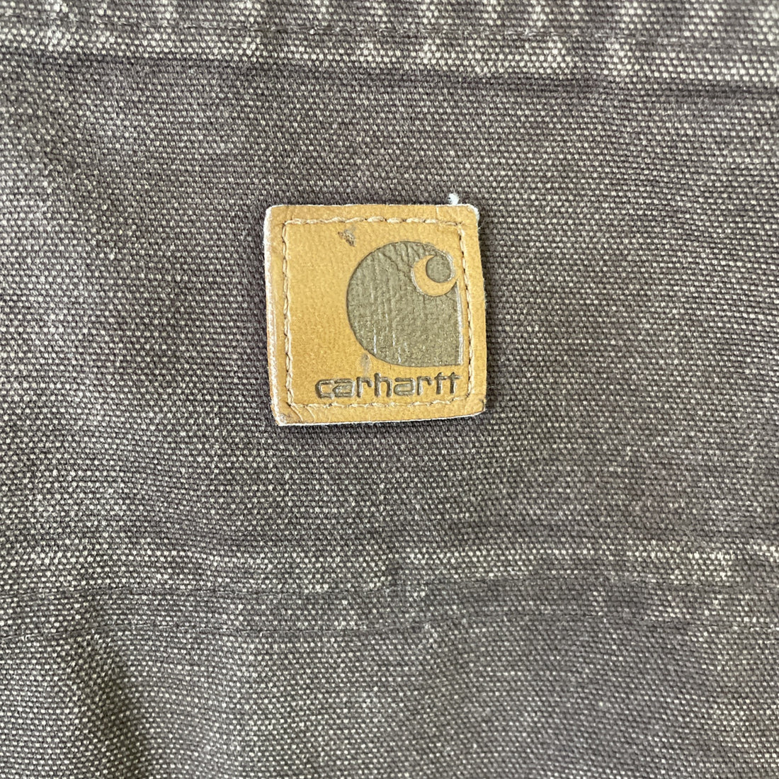 Vintage Carhartt Canvas Carpenter Double Knee Work Pants 38 X 32 B136 DKB