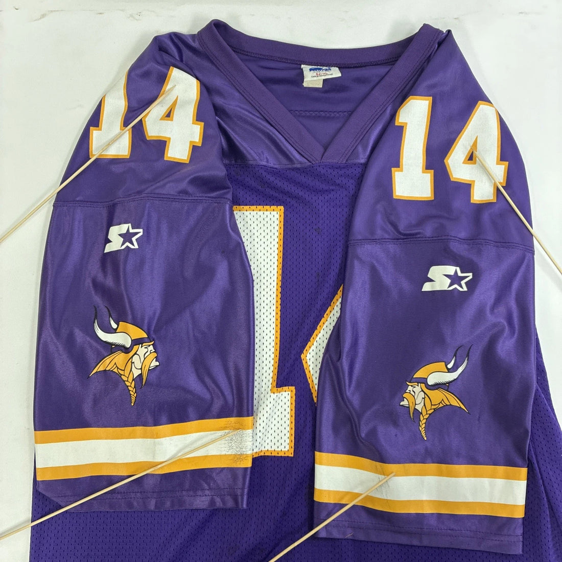 Vintage Minnesota Vikings Brad Johnson Starter Jersey Size XL NFL