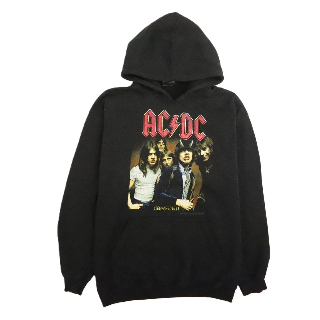 Vintage ACDC Highway To Hell Artimonde Sweatshirt Hoodie Size XL 2003