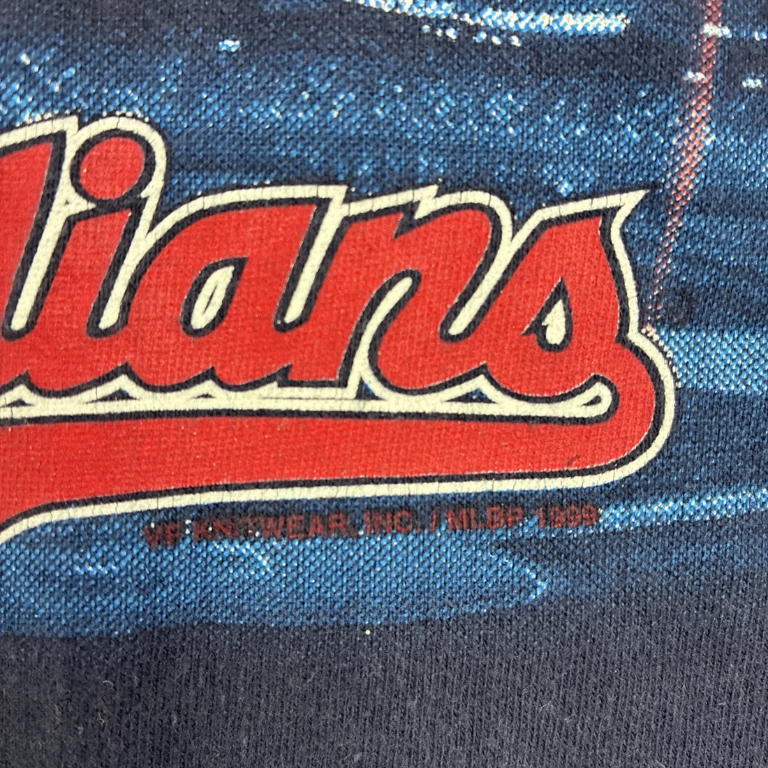 Vintage Cleveland Indians T-Shirt Size Large MLB