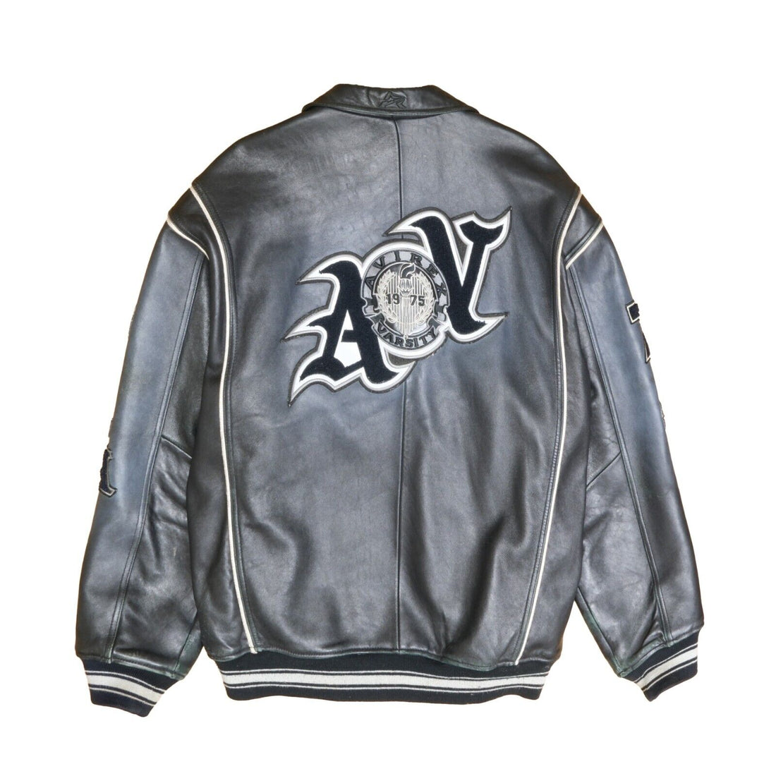 Vintage XIII Pan Am Games Winnipeg Leather Wool Varsity Jacket Large 1999 90s