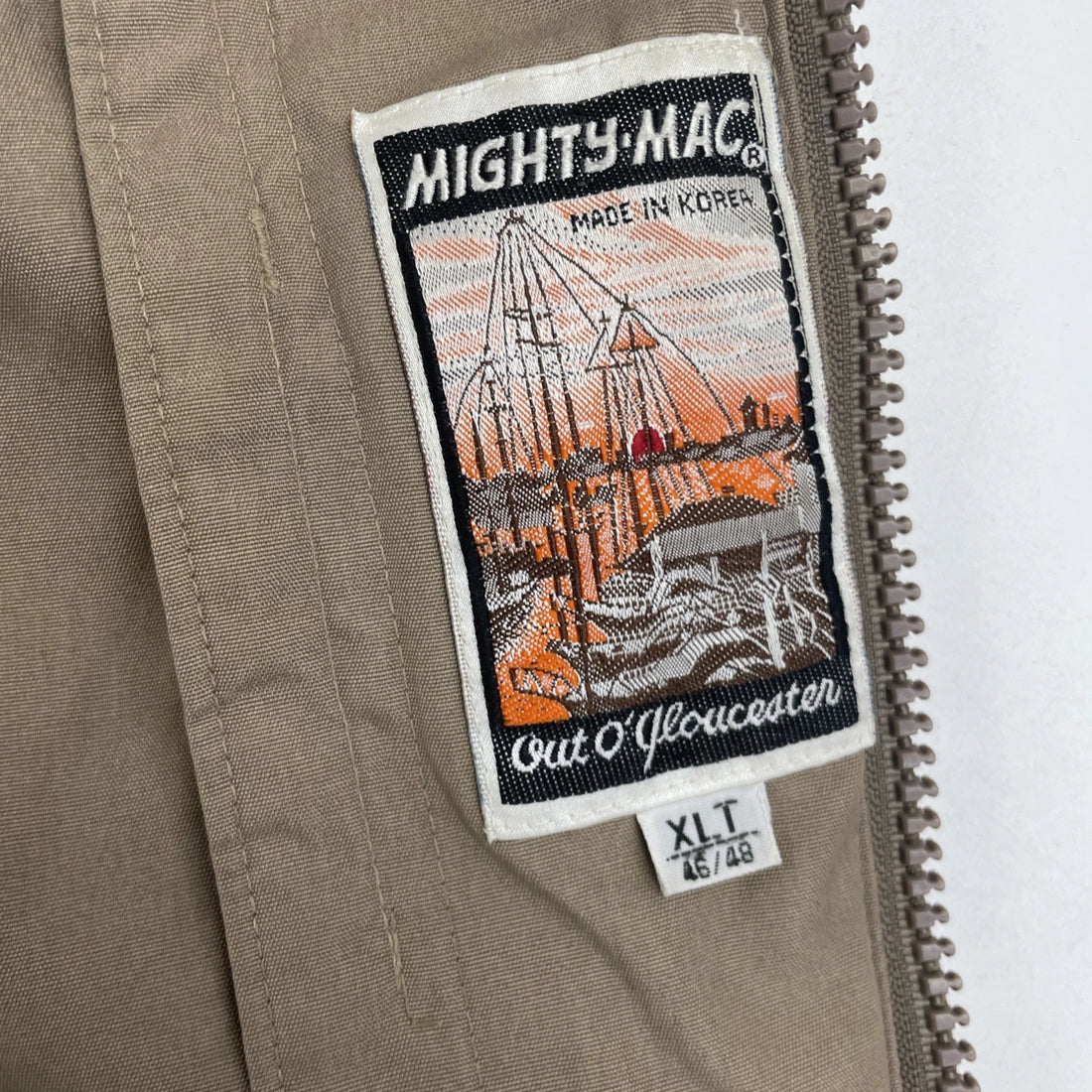 Vintage Mighty Mac Bomber Jacket Size XL