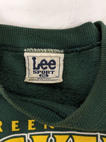Vintage Green Bay Packers Sweatshirt Crewneck Size 2XL Green 1996 90s NFL