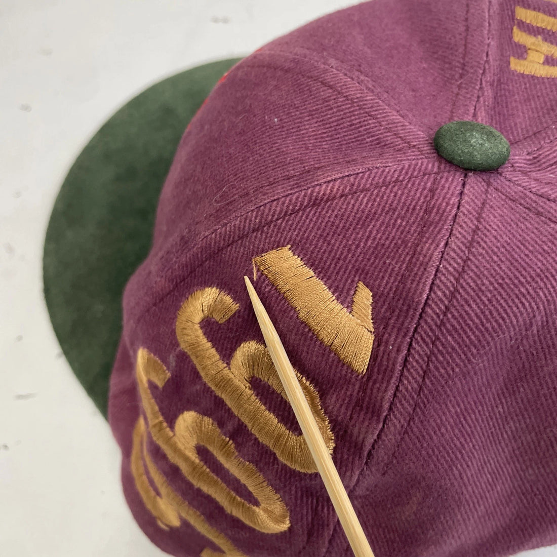 Vintage Summer Olympics Atlanta 1996 Hat Cap OSFA Suede Brim 90s