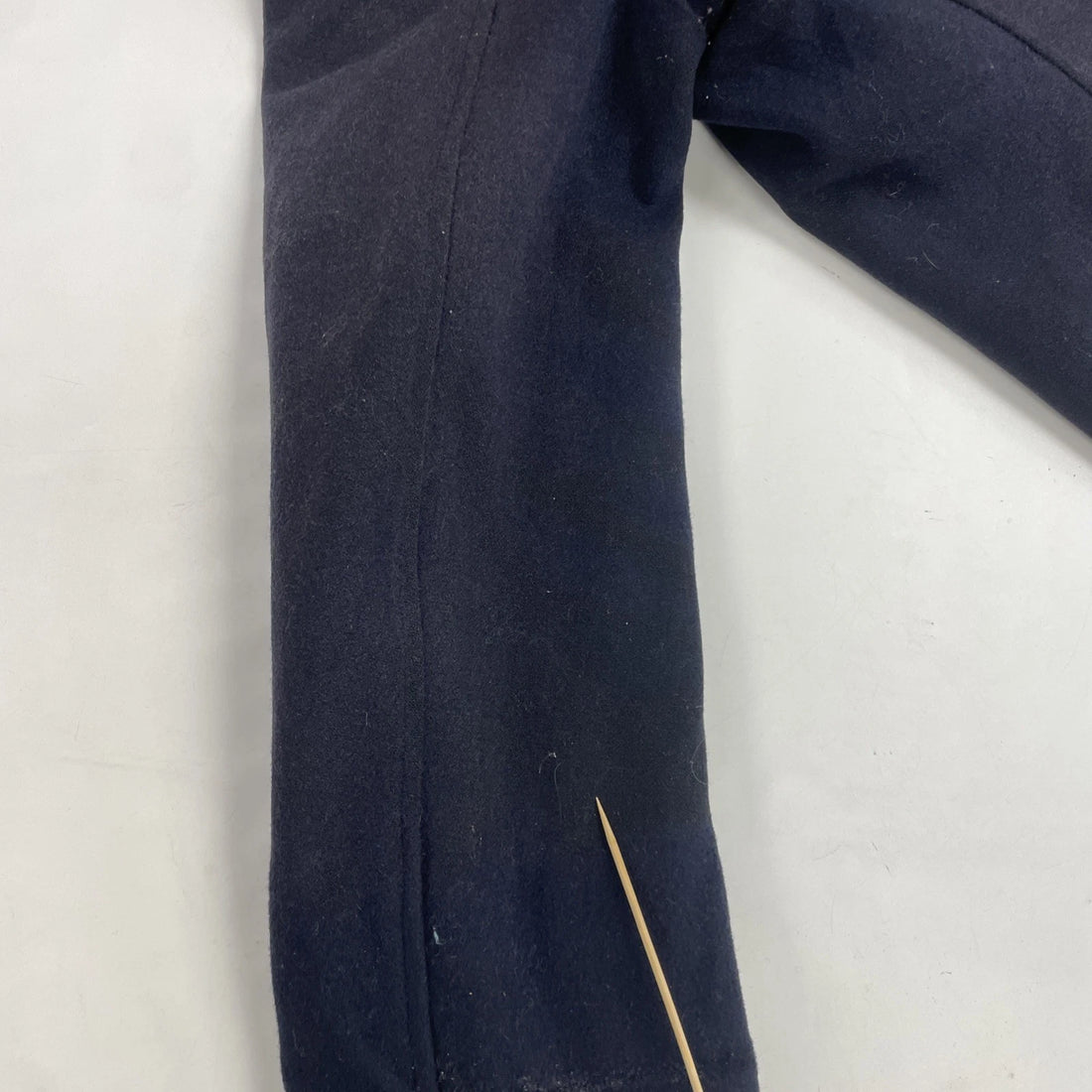 Alpha Industries Wool Pea Coat Jacket Size XL Blue