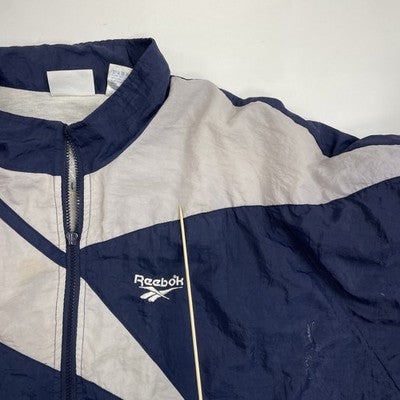 Vintage Nevada Wolf Pack Reebok Windbreaker Light Jacket Size 2XL NCAA