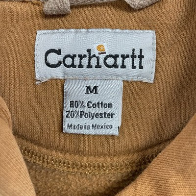 Carhartt Sweatshirt Hoodie Size Medium Brown