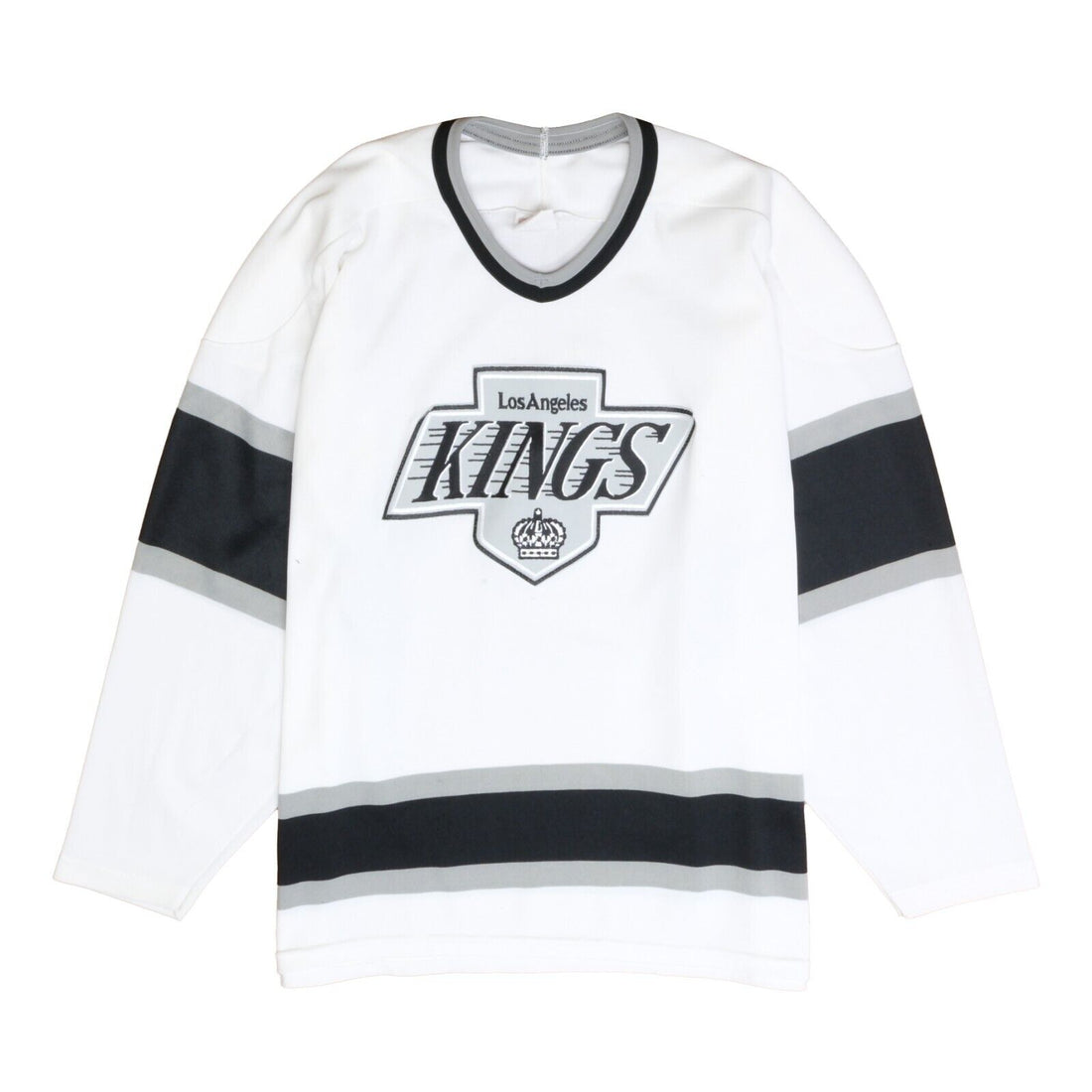 Vintage Los Angeles Kings CCM Hockey Jersey Size Large White 90s NHL