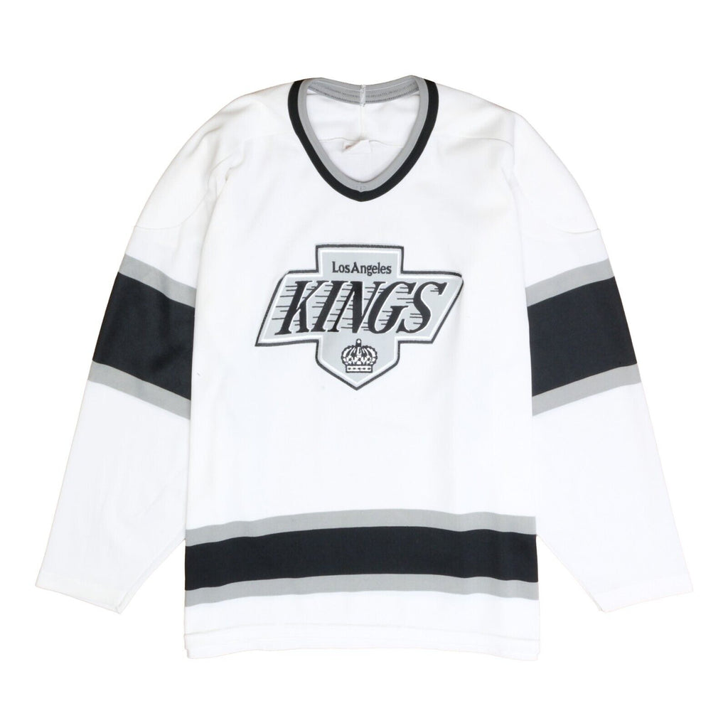 Vintage 90's Off The Bench La Kings Hockey Jersey Made in USA Size XL Blank