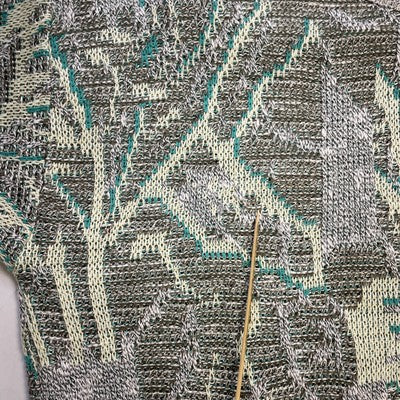Vintage Essentiels Issy Crewneck Sweater Size XL Pattern