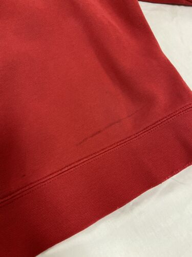 Vintage Nike Sweatshirt Crewneck Size XL Tonal Red Embroidered Swoosh
