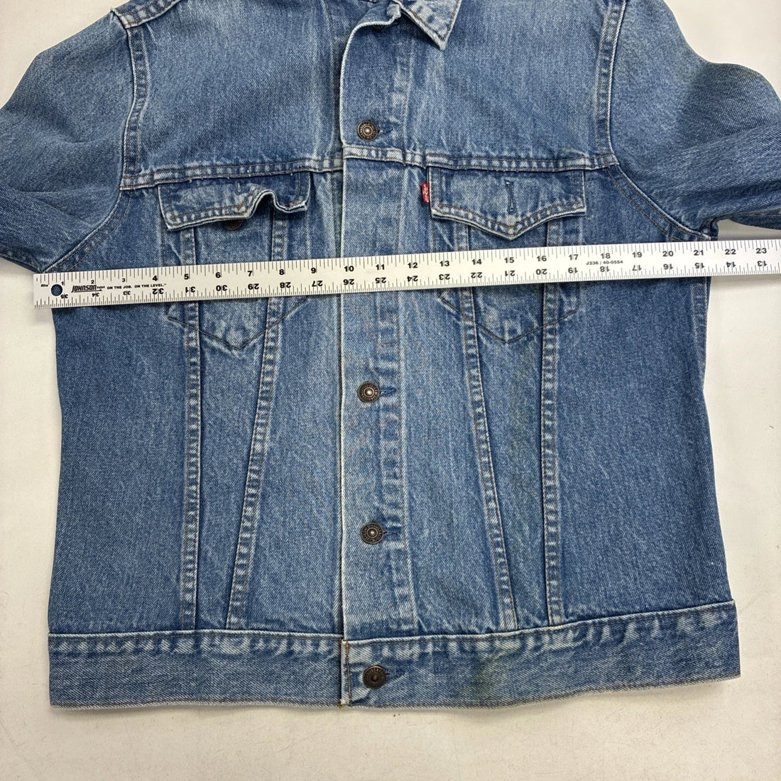 Vintage Levi's Denim Trucker Jacket Size 42