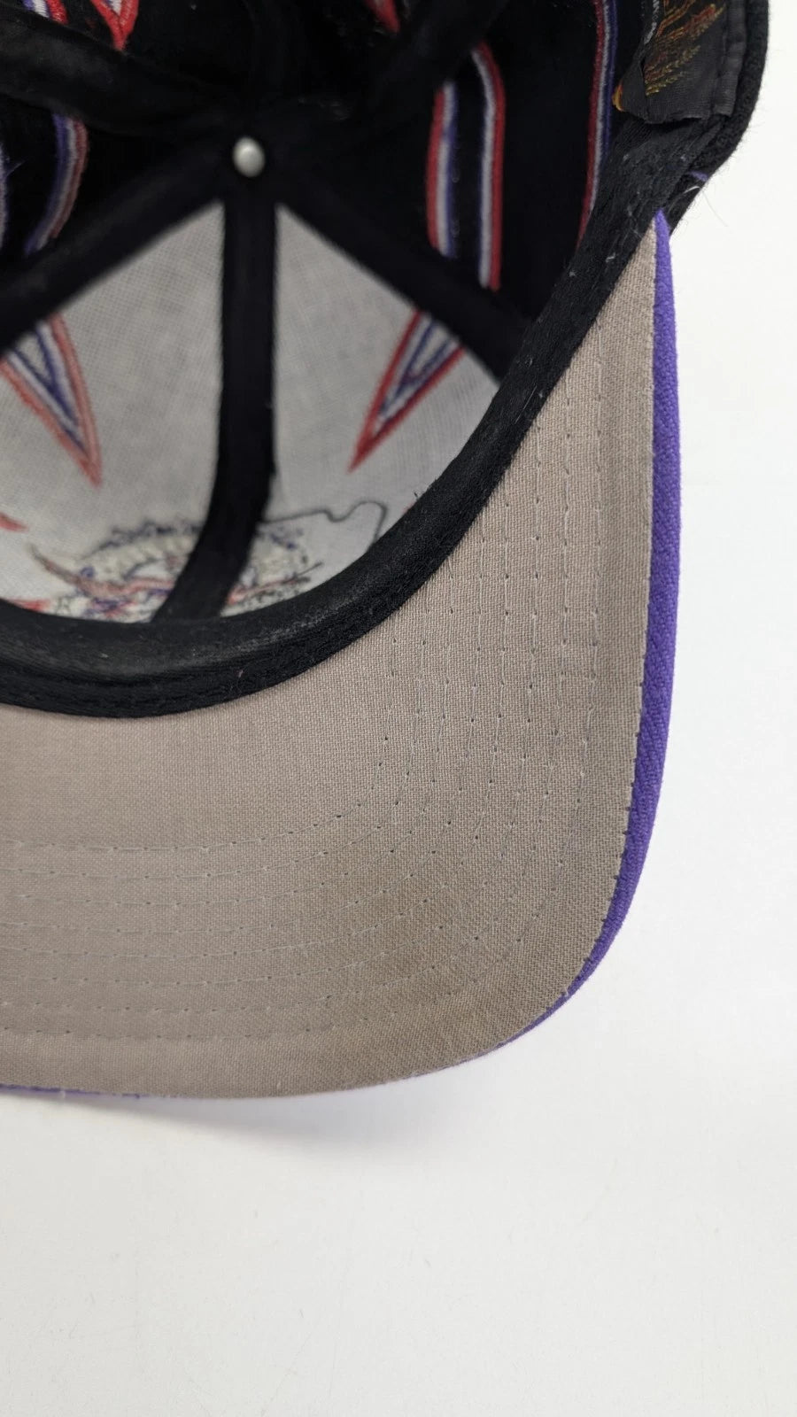 Vintage Toronto Raptors The Claw Drew Pearson Snapback Hat OSFA 90s NBA