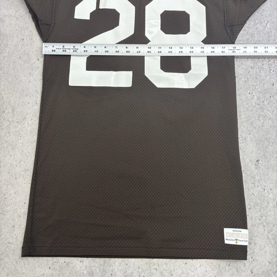 Vintage Cleveland Browns Sand-Knit Jersey Size Medium 80s NFL