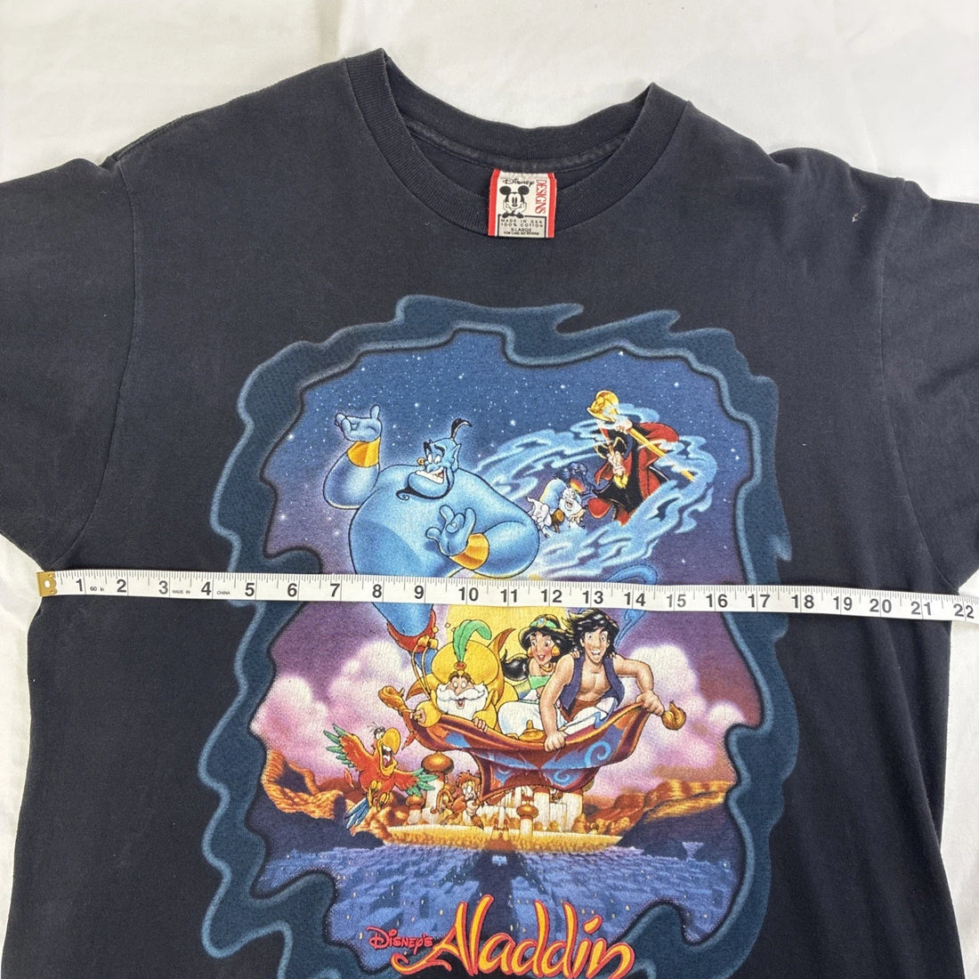 Vintage Aladdin Disney T-Shirt Size XL Jafar Jasmine Genie 90s