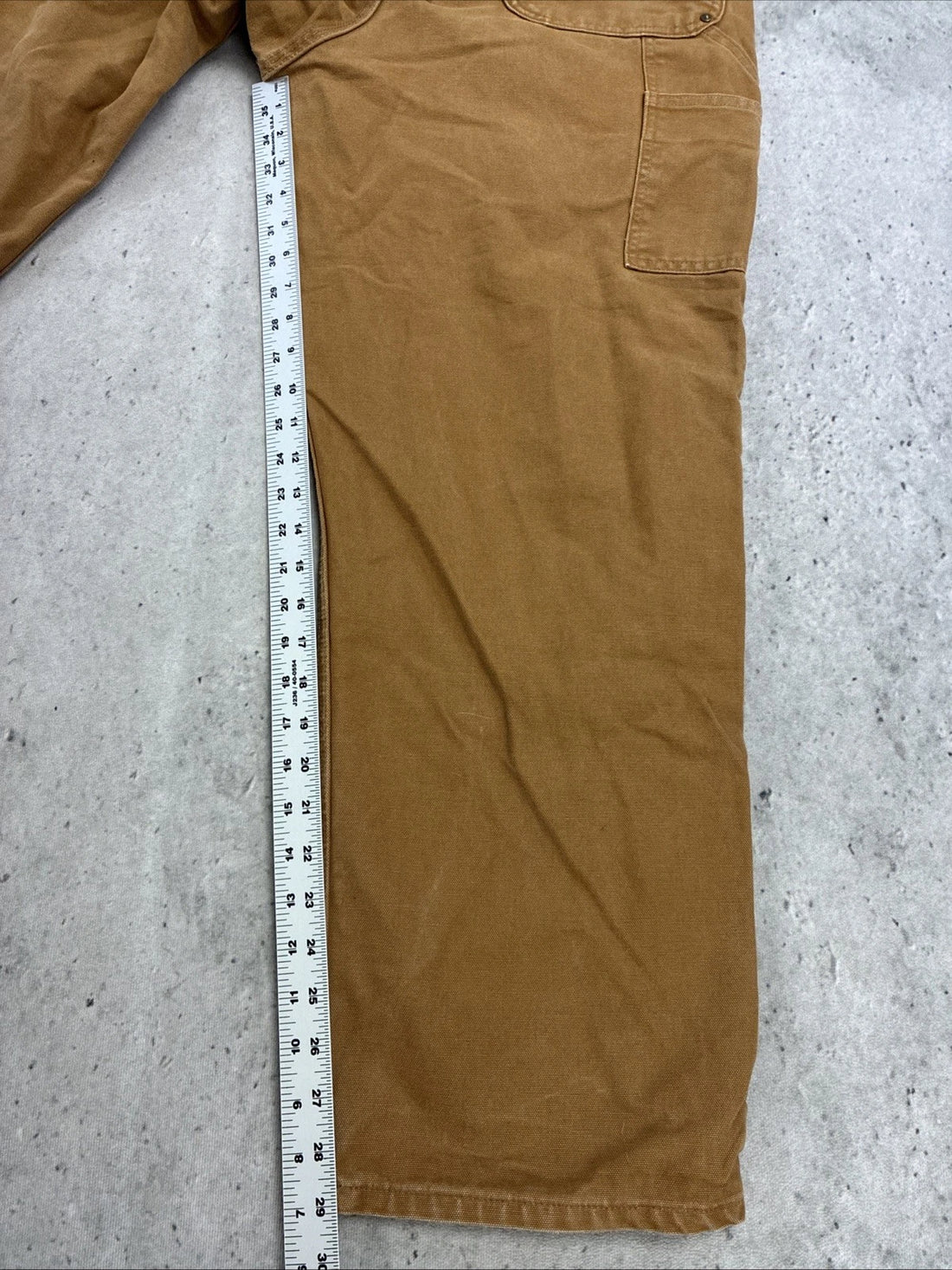 Carhartt Canvas Double Knee Work Pants Size 36 X 30