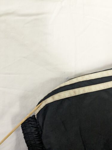 Vintage Adidas Bomber Jacket Size Large Black Embroidered