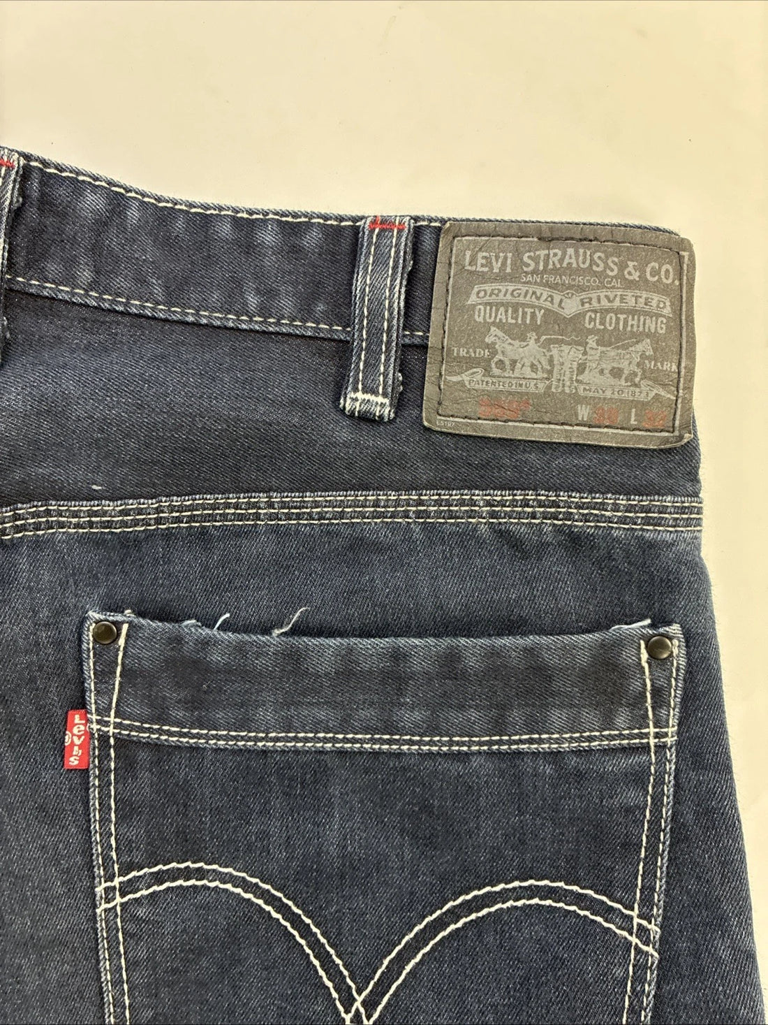 Levi Strauss & Co 569 Denim Jeans Pants Size 38 X 32