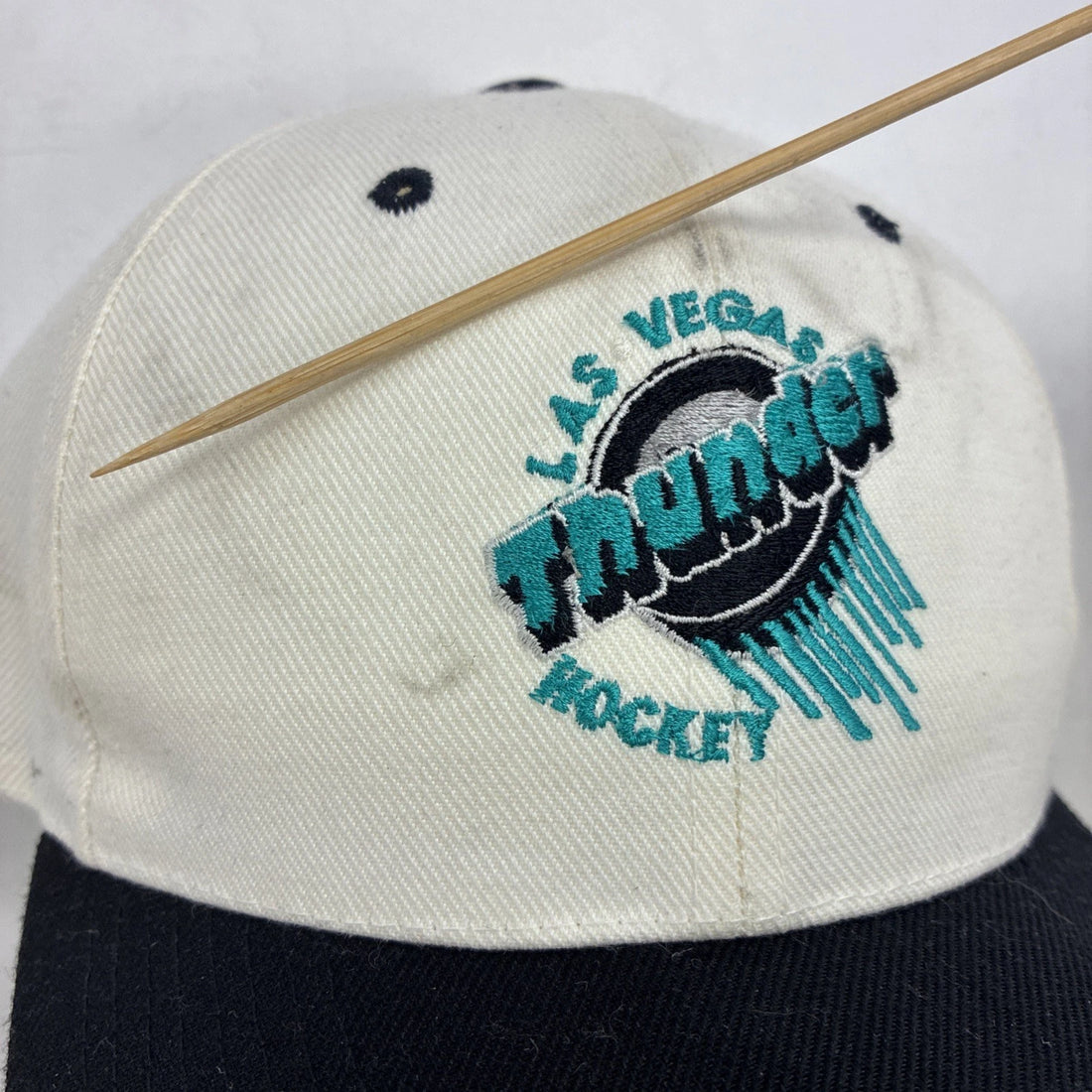 Vintage Las Vegas Thunder Minor Hockey Snapback Hat Cap OSFA IHL