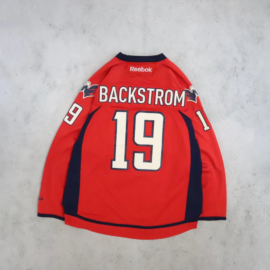 Washington Capitals Nicklas Backstrom Reebok Jersey Size XL NHL