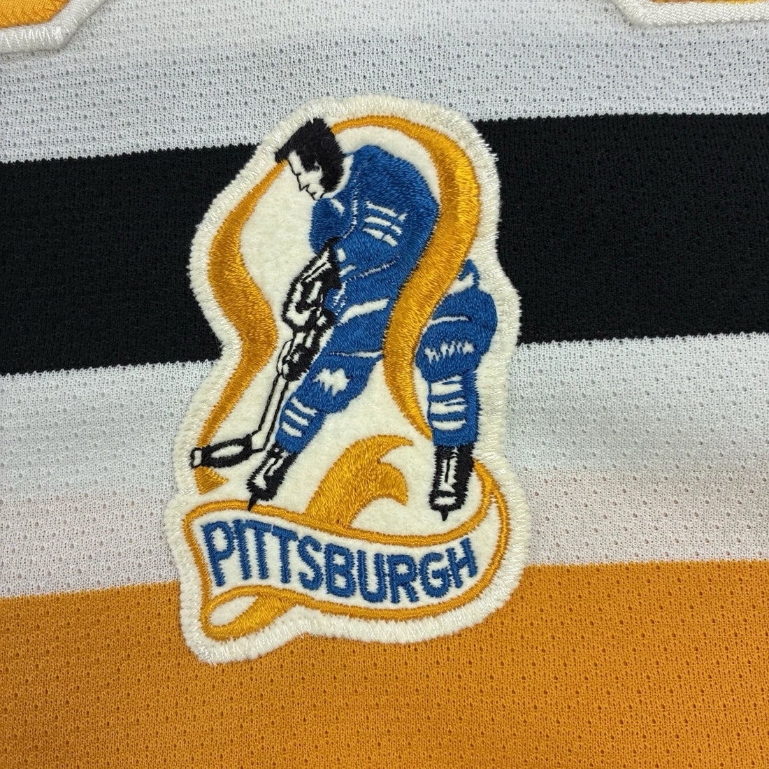 Vintage Pittsburgh Penguins Mario Lemieux Athletic Knit Jersey Size 2XL 90s NHL