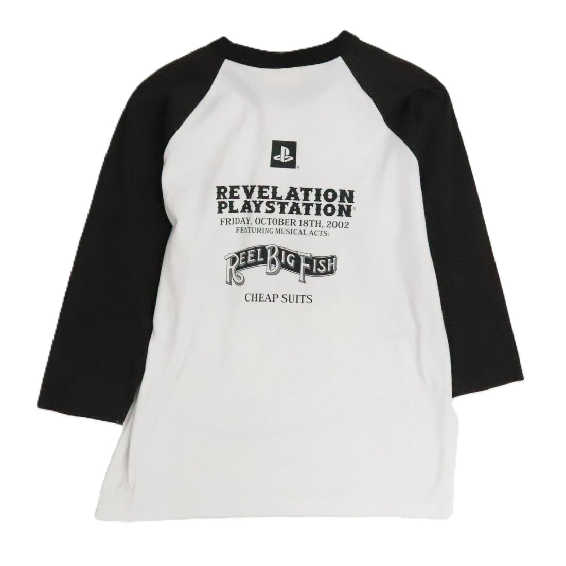 Vintage Revelation Playstation Raglan T-Shirt Size Medium Video Game 2002