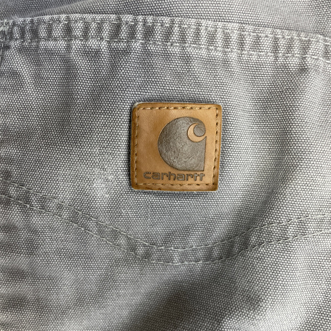 Carhartt Carpenter Work Pants Size 34 X 32 Gray