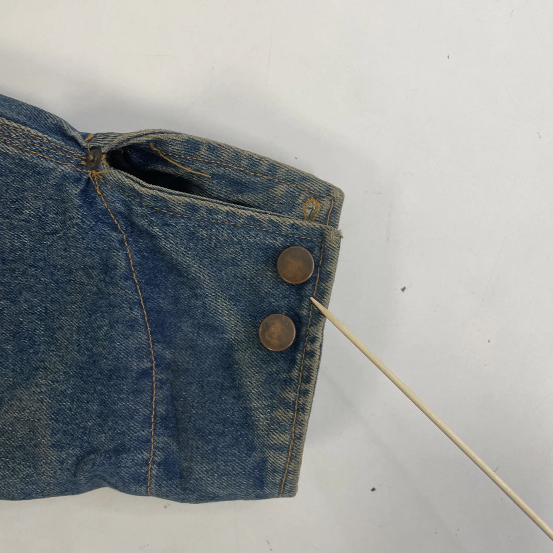 Denim Jacket Size Medium Plaid Lined Corduroy Collar