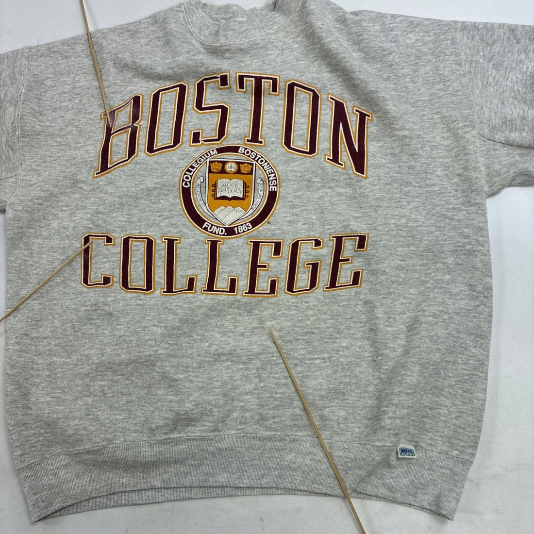 Vintage Boston College Eagles Crewneck Sweatshirt XL 80s 90s