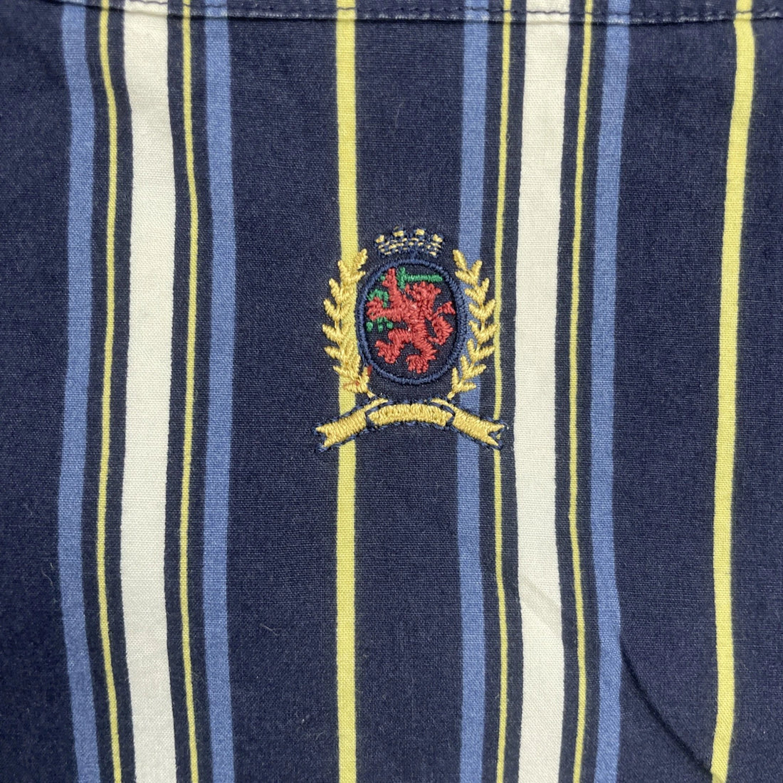 Tommy Hilfiger Button Up Shirt Size Large Striped