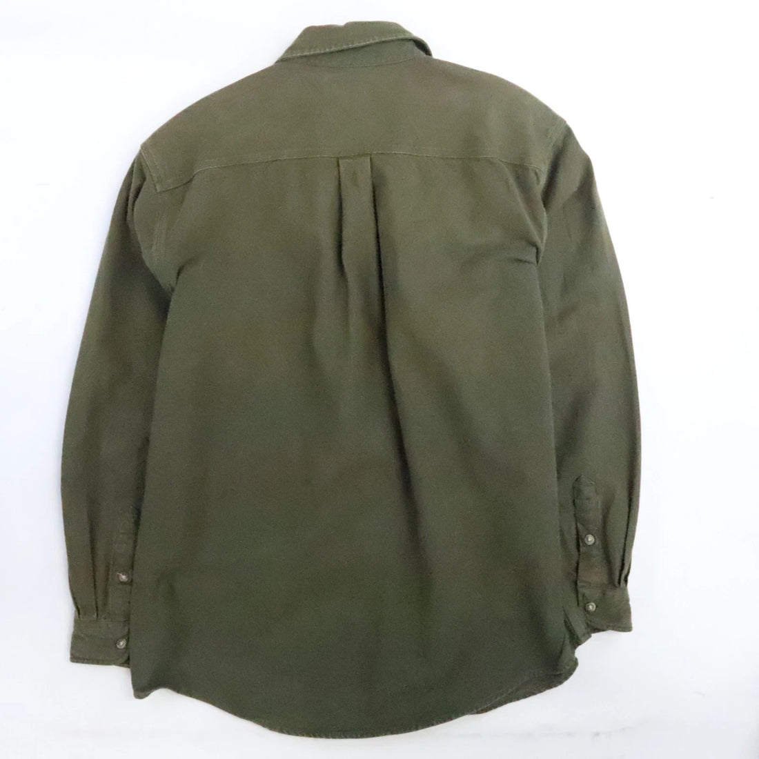 Carhartt Button Up Shirt Size XL Green