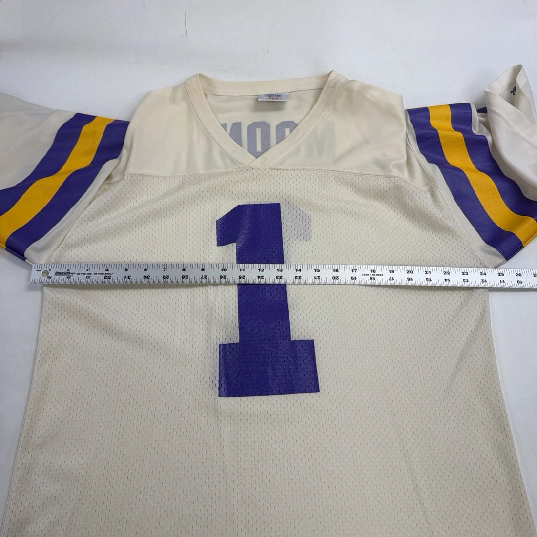 Vintage Minnesota Vikings Warren Moon Starter Jersey Size 48 NFL