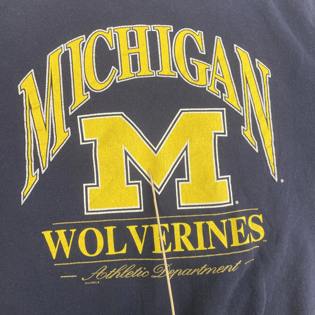 Vintage Michigan Wolverines Crewneck Sweatshirt Size Large NCAA